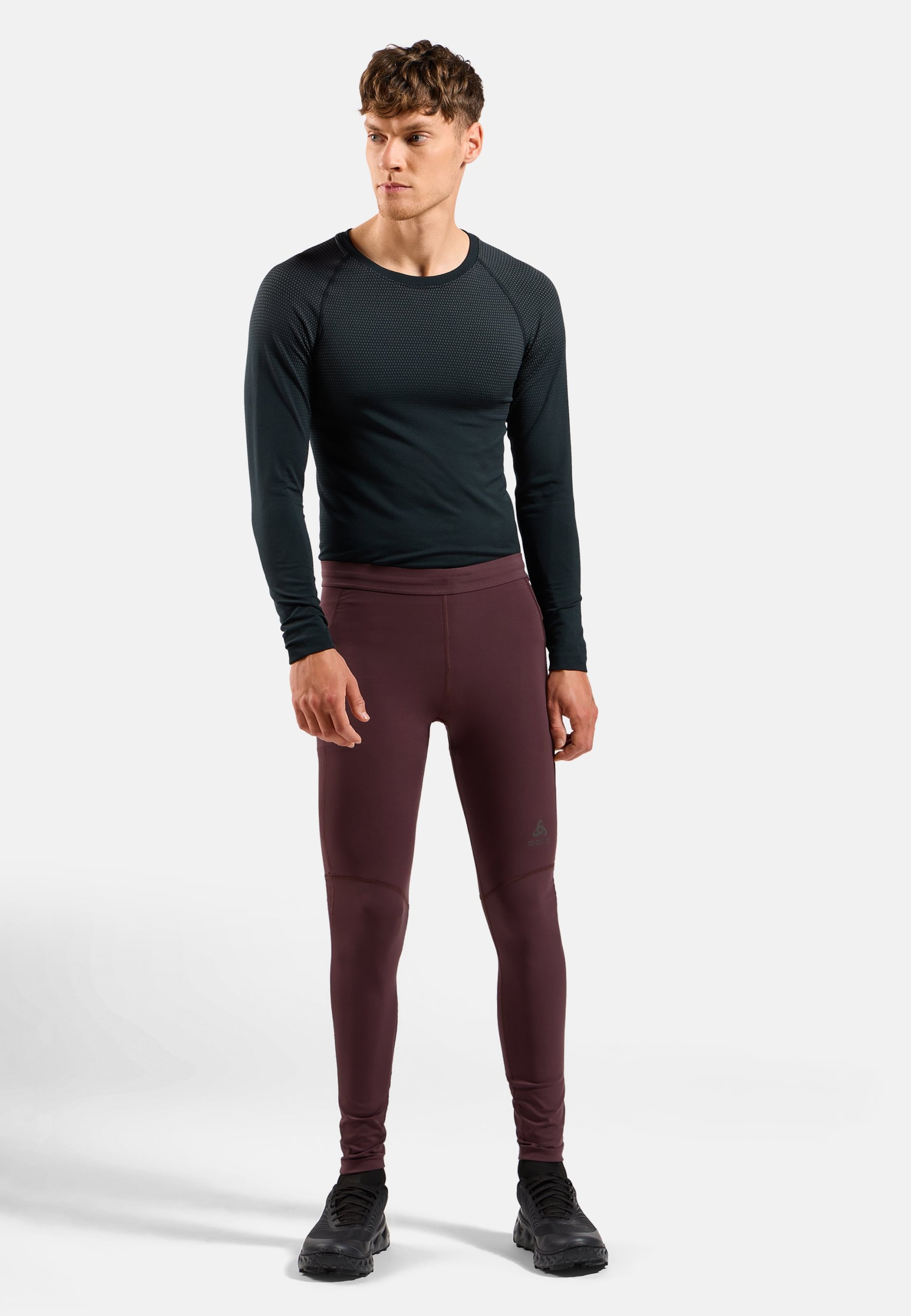 Zeroweight Lauf- und Trainings-Tights in fudge