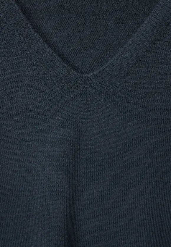 Pullover mit V-Ausschnitt - cool vintage green