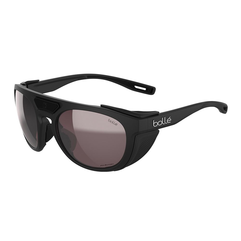 Bolle ADVENTURER - Lunettes de soleil photochromiques black matte/marron