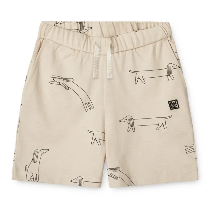 Liewood Short Bako Chiens | Ecru