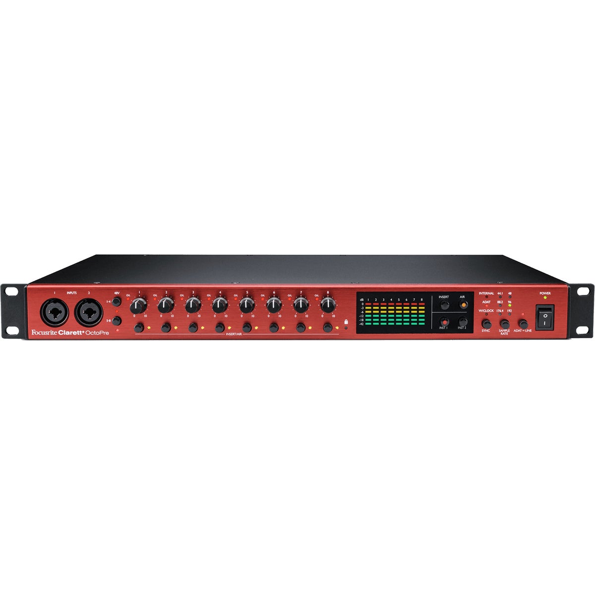 Focusrite Clarett+ OctoPre microfoonvoorversterker