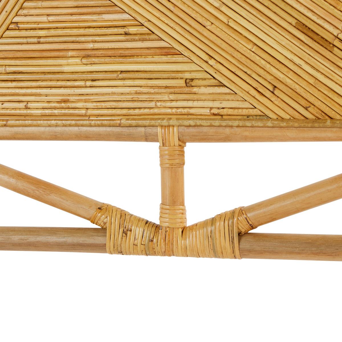 TETE DE LIT TANAE ROTIN BEIGE D.160X105CM