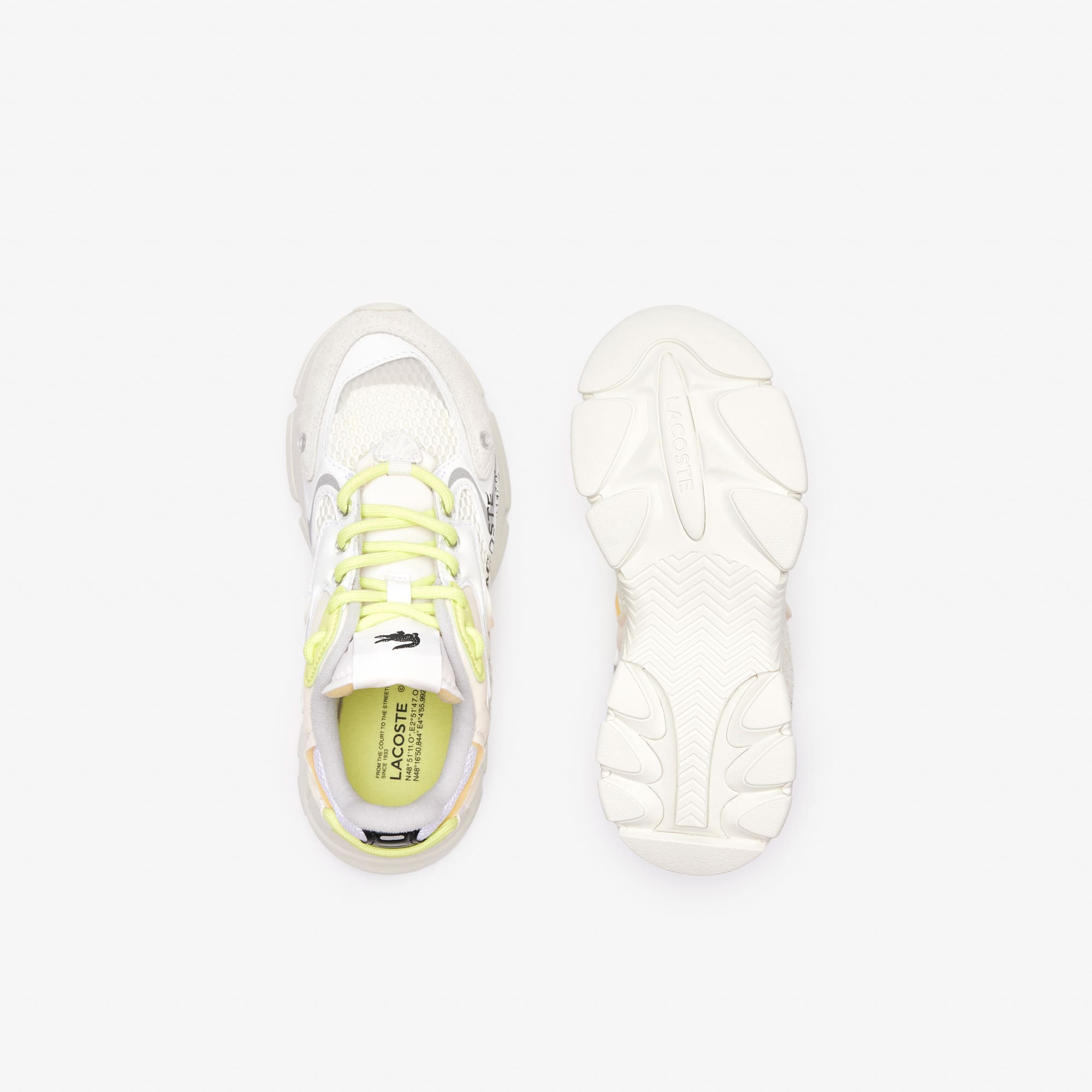 Sneakers L003 Neo femme en textile Sneakers - Blanc - Lacoste - Femme