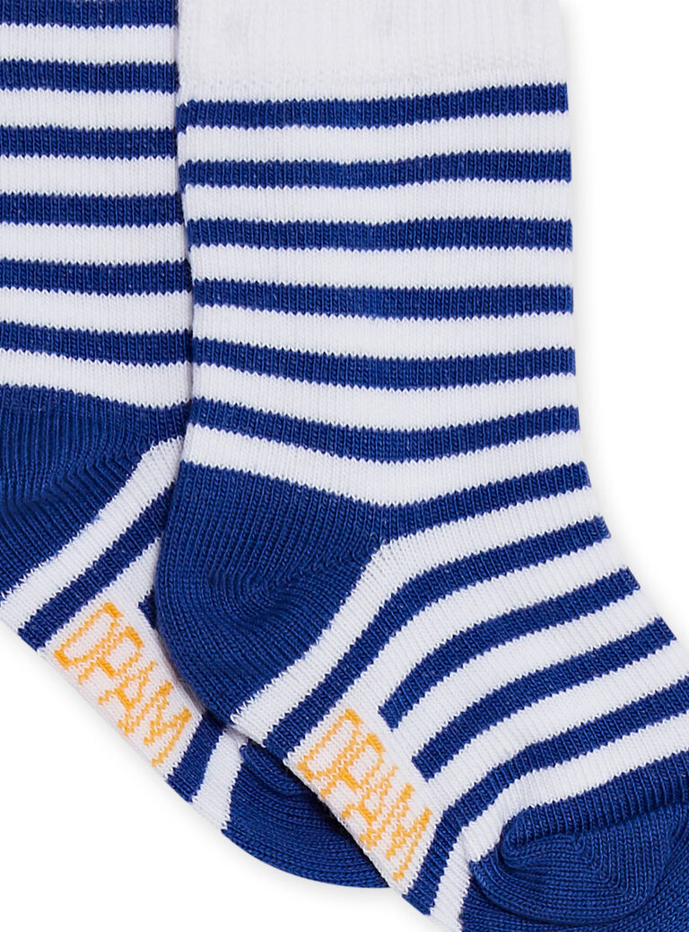 Chaussettes motifs à rayures bébé garçon