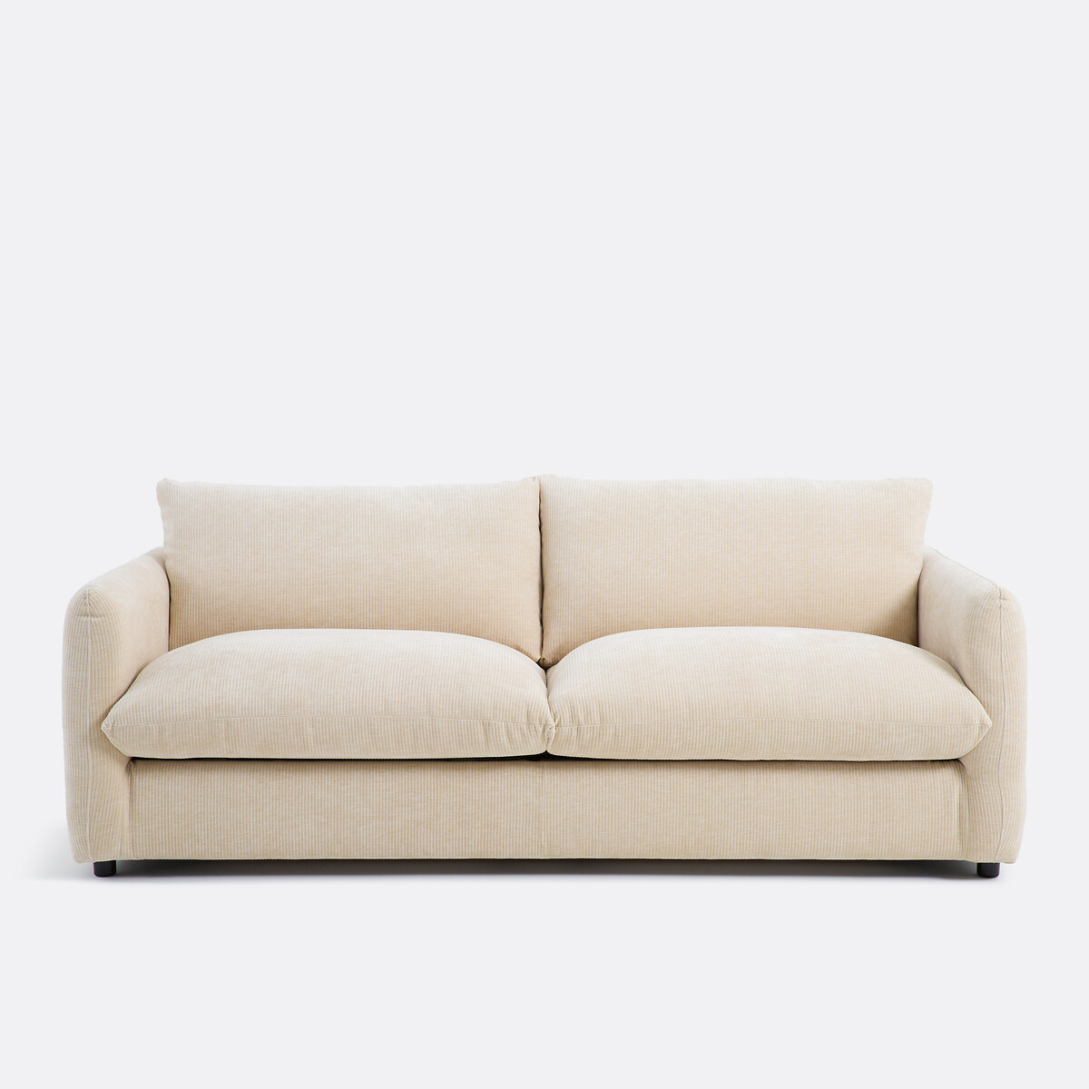 LA REDOUTE INTERIEURS<br>Sofá de 2, 3, 4 lugares, veludo Yde