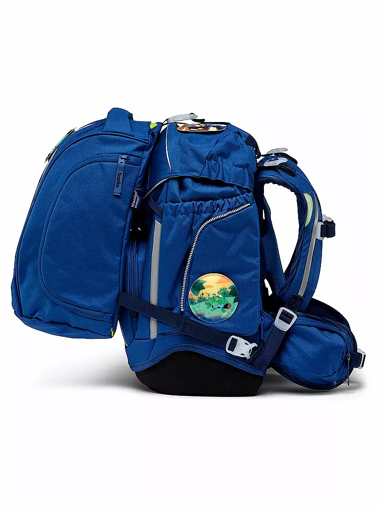 ERGOBAG Schultaschen-Set 6-tlg. Pack - WaldmonstBär blau