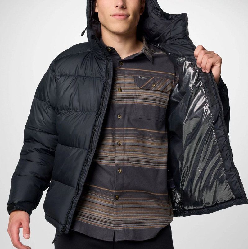 Columbia Heren Pike Lake II Hooded Jacket - Zwart