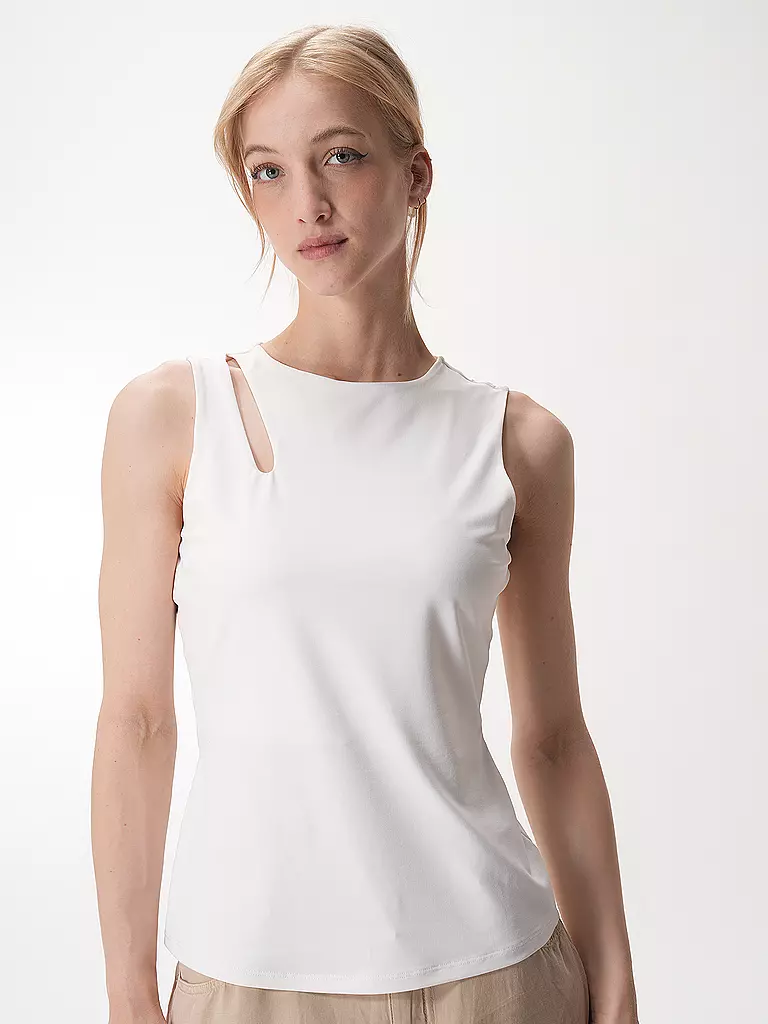 COMMA Top weiss