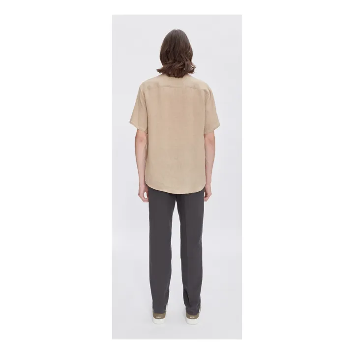 A.P.C. Chemisette Bellini Logo Lin | Beige