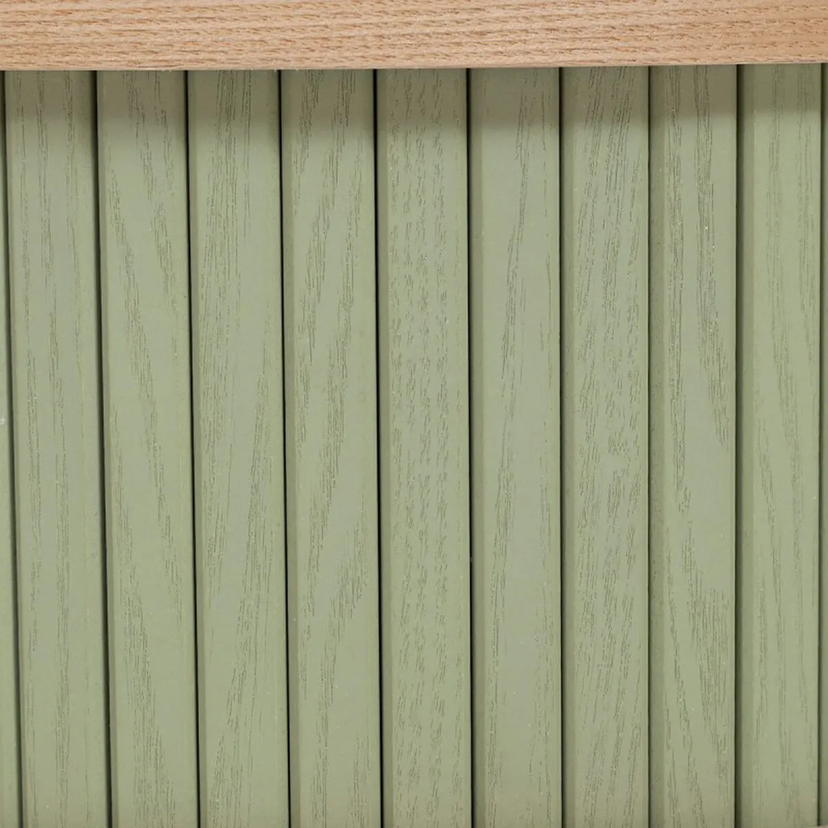 Pegane Table de chevet Vert Beige