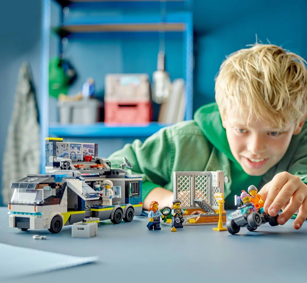 LEGO®CITY 60418 - LE LABORATOIRE DE POLICE SCIENTIFIQUE MOBILE