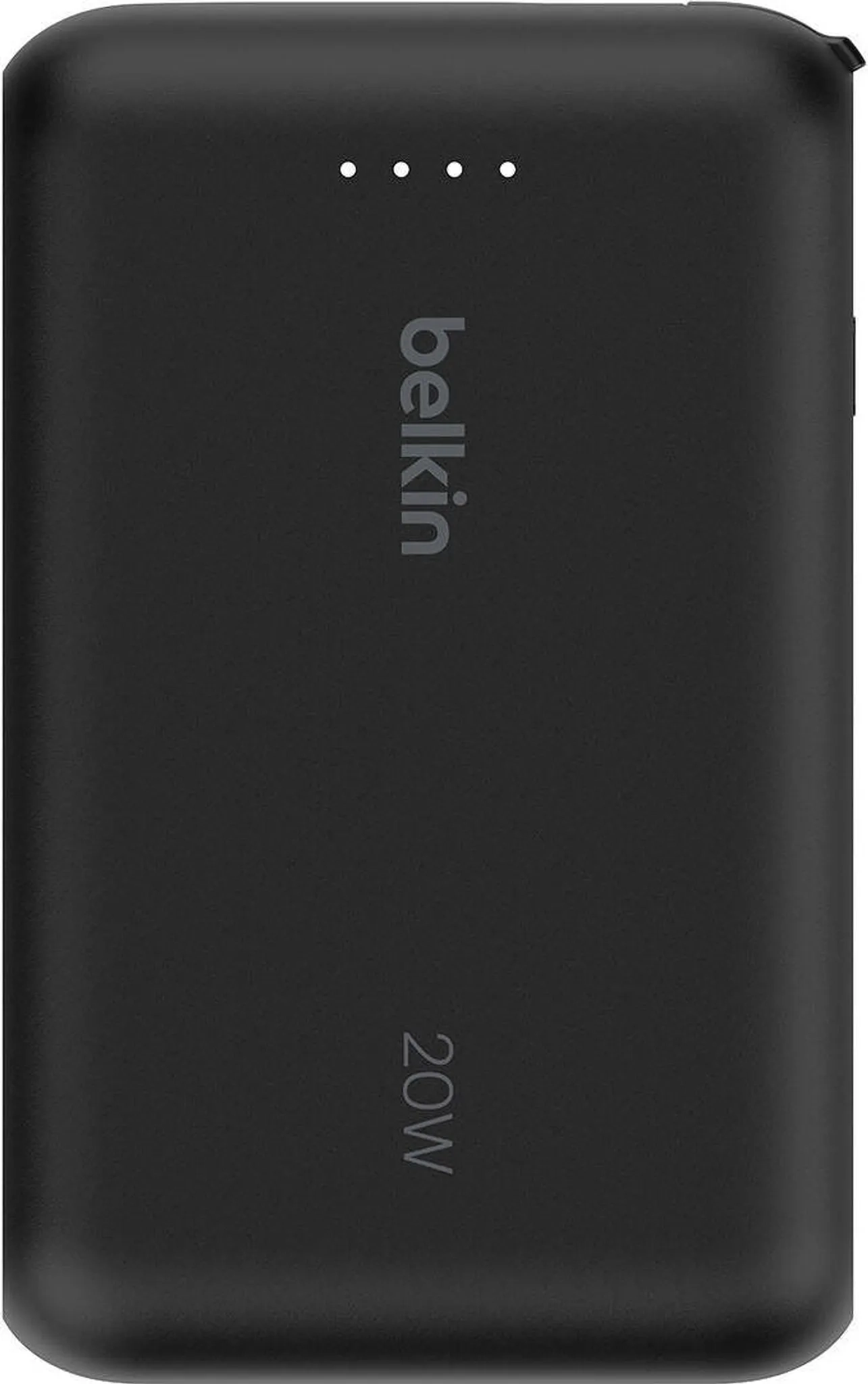 (20W) 10000mAh BoostCharge USB C Powerbank Ladegerät inkl. USB C Ladekabel mit LED Anzeige (BPB021HQBK) - Schwarz