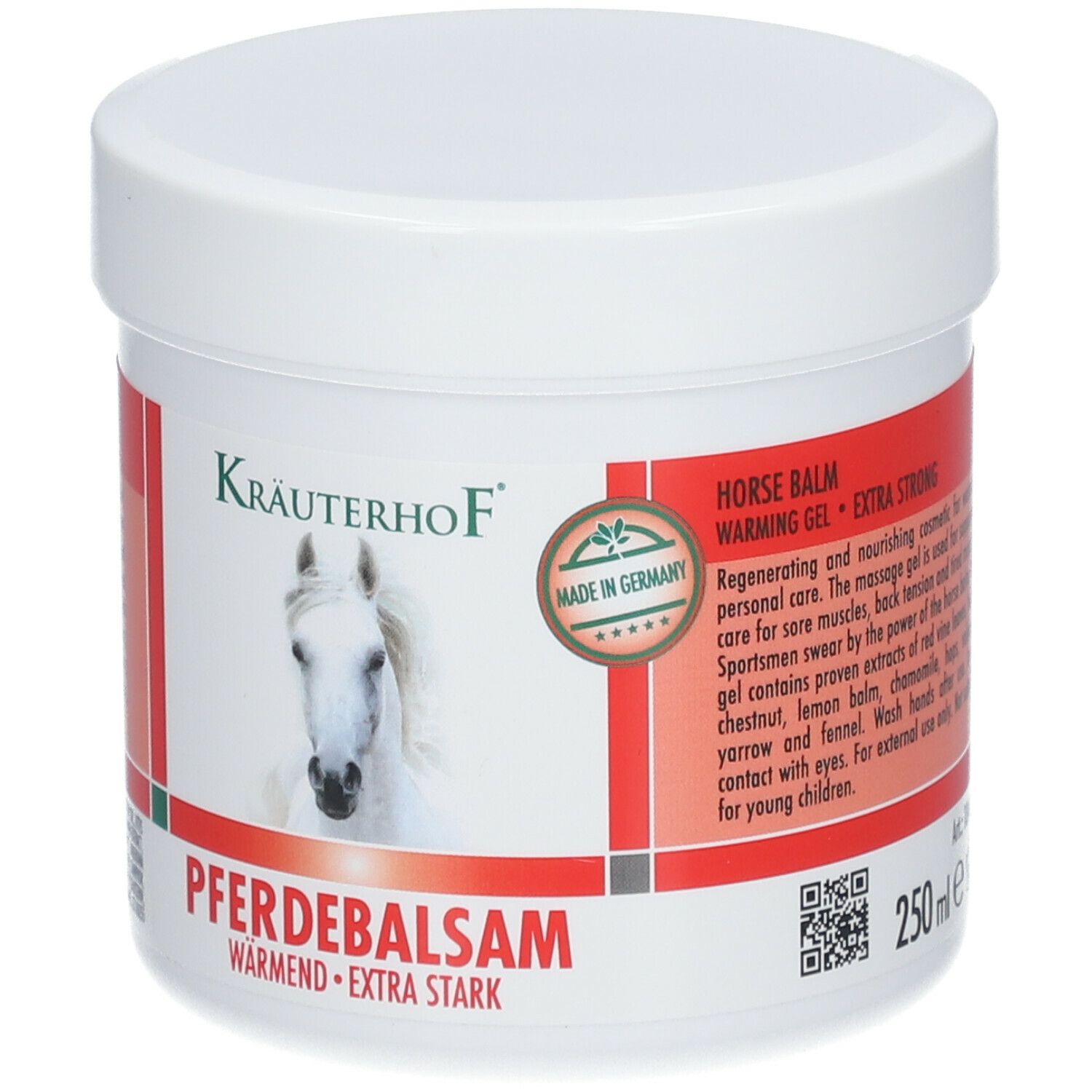 Kräuterhof® Pferdebalsam wärmend - extra stark