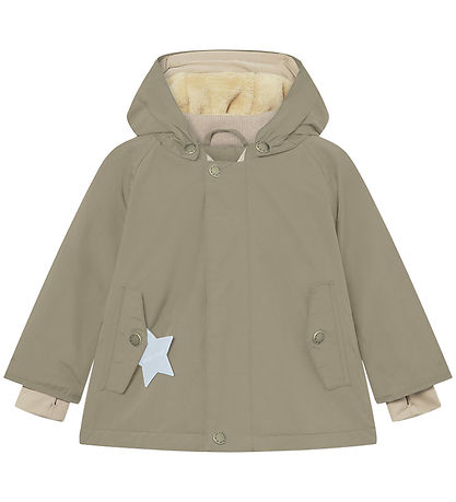 Mini A Ture Vinterjakke - Matwally Fleece - Vert