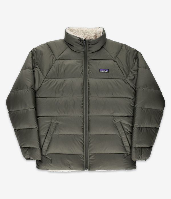 Patagonia Reversible Silent Down Jacke (basin green)