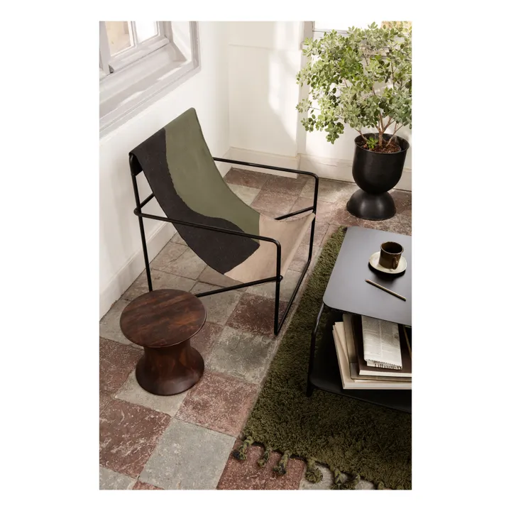 Ferm Living Tabouret Spin en bois FSC | Brun