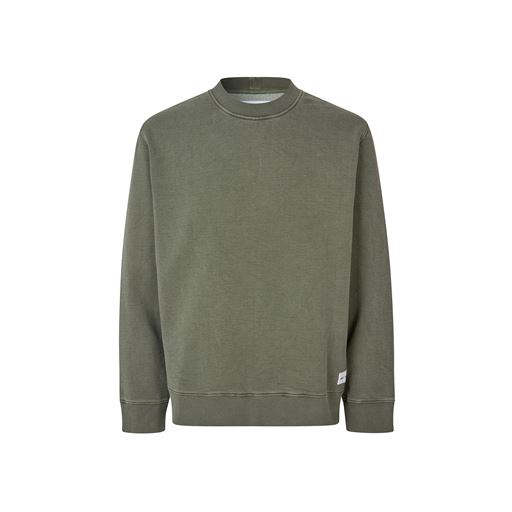 Samsøe Samsøe Pigment Crewneck Sweatshirt, Forest Night, M