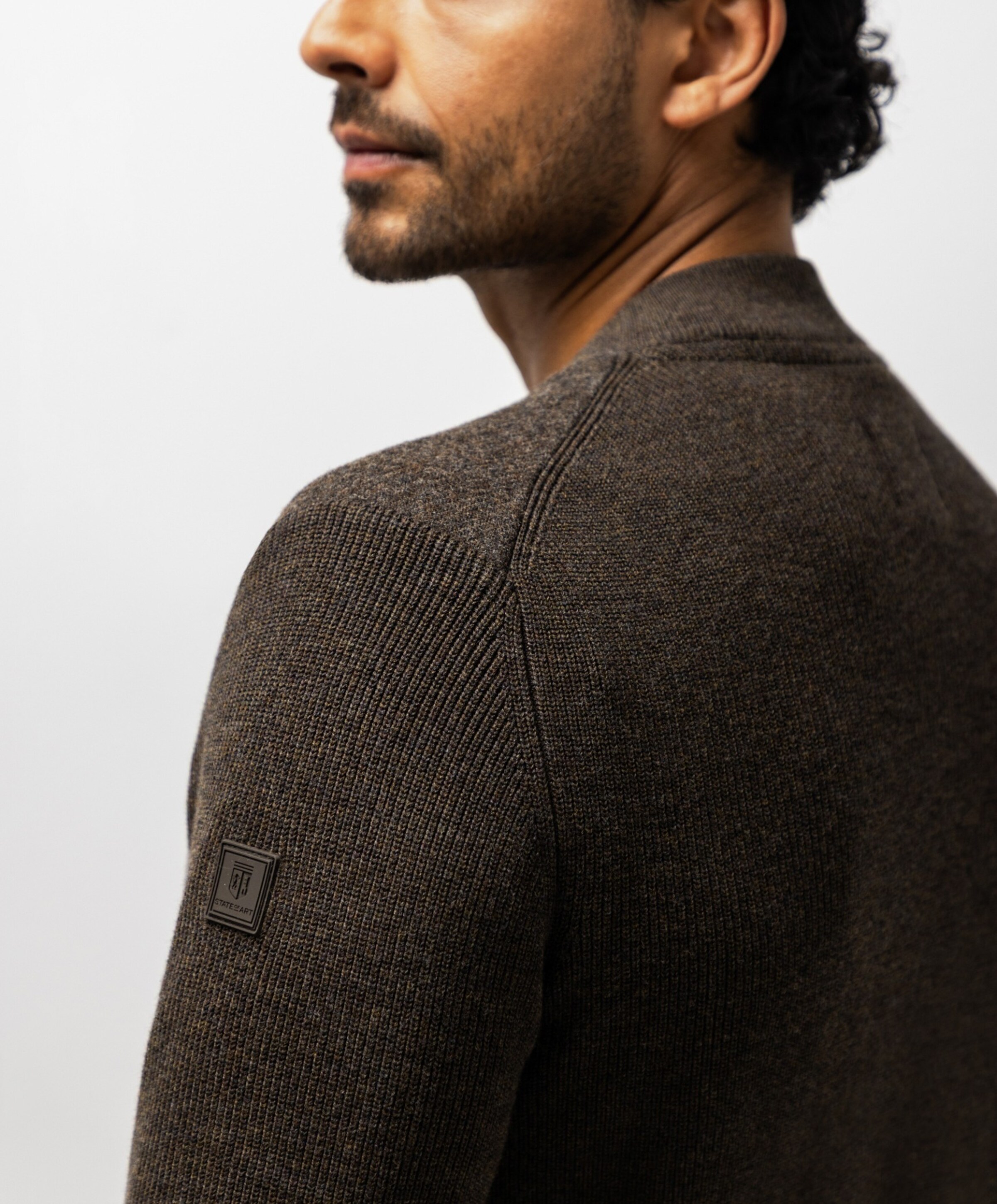 State of Art Heren vest bruin