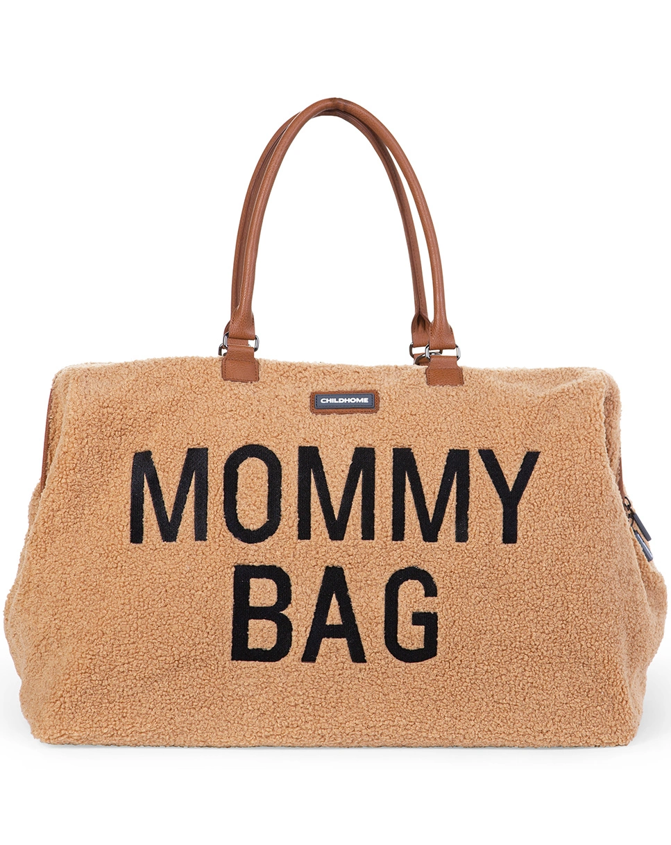 Wickeltasche MOMMY BAG TEDDY (55x30x40) in braun