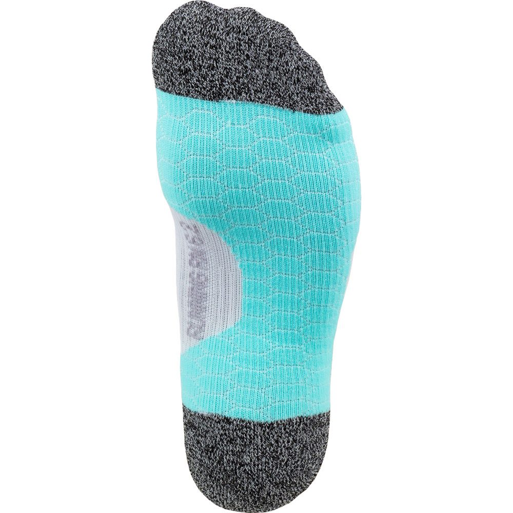 P.A.C. 6.2 Running Reflective Pro Mid Compression Socken weiß