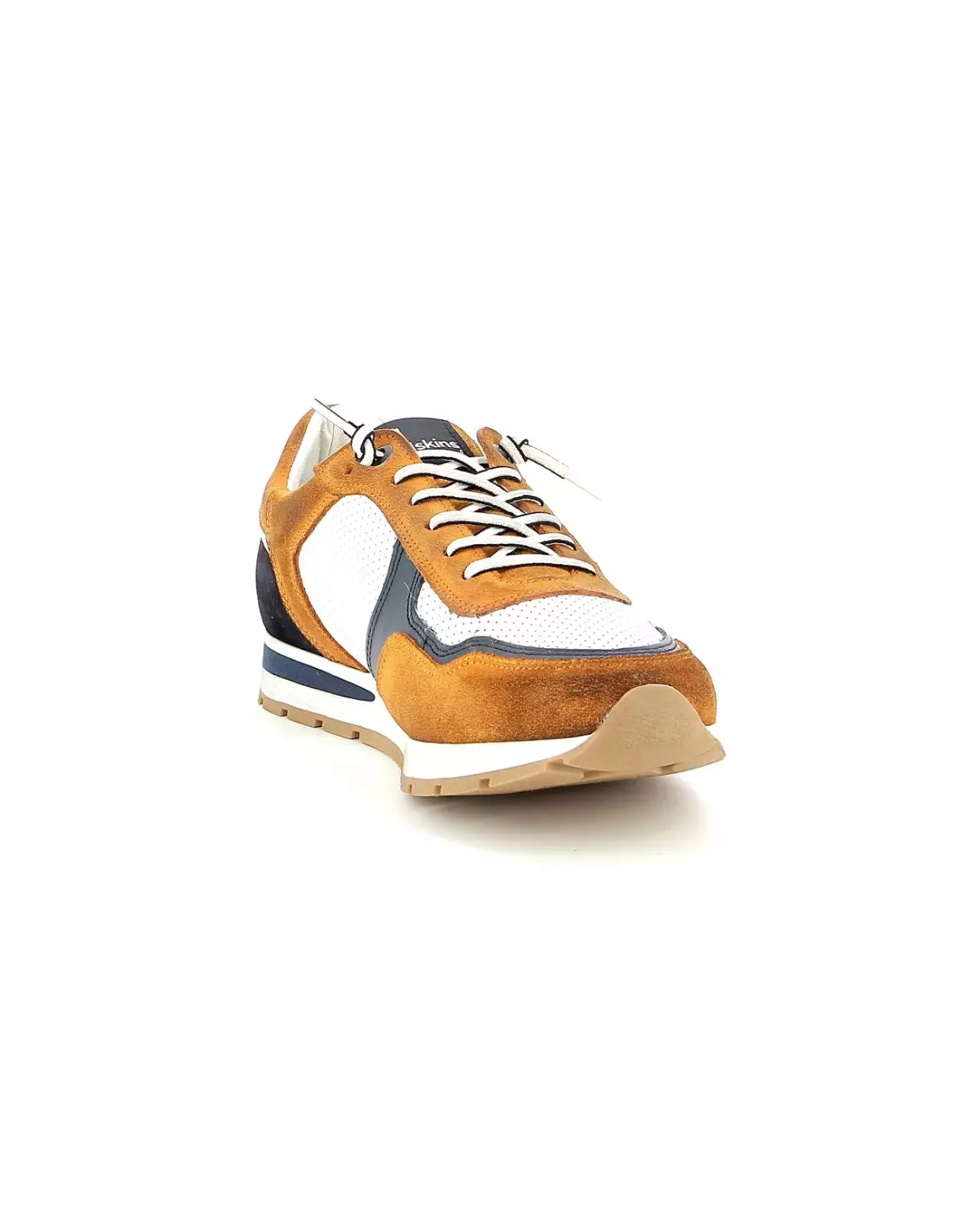 REDSKINS STITCH - Baskets Orangemarineblanc