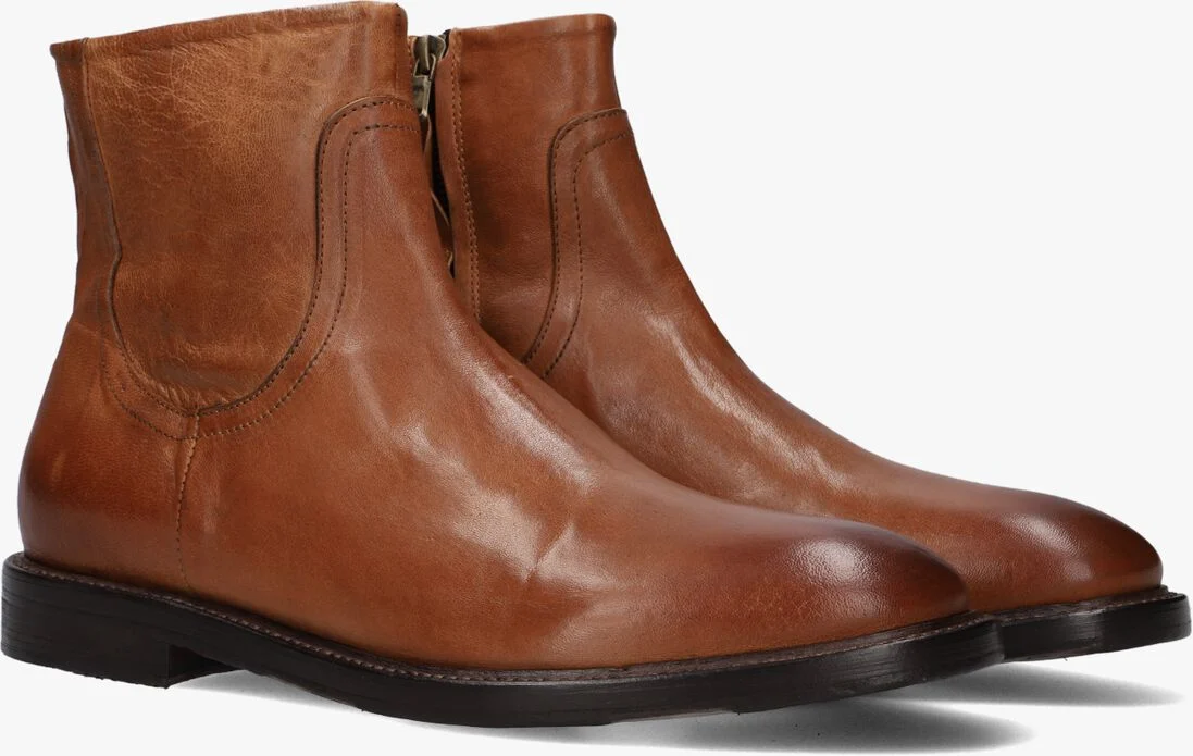 MAZZELTOV cognac mazzeltov enkelboots 4520