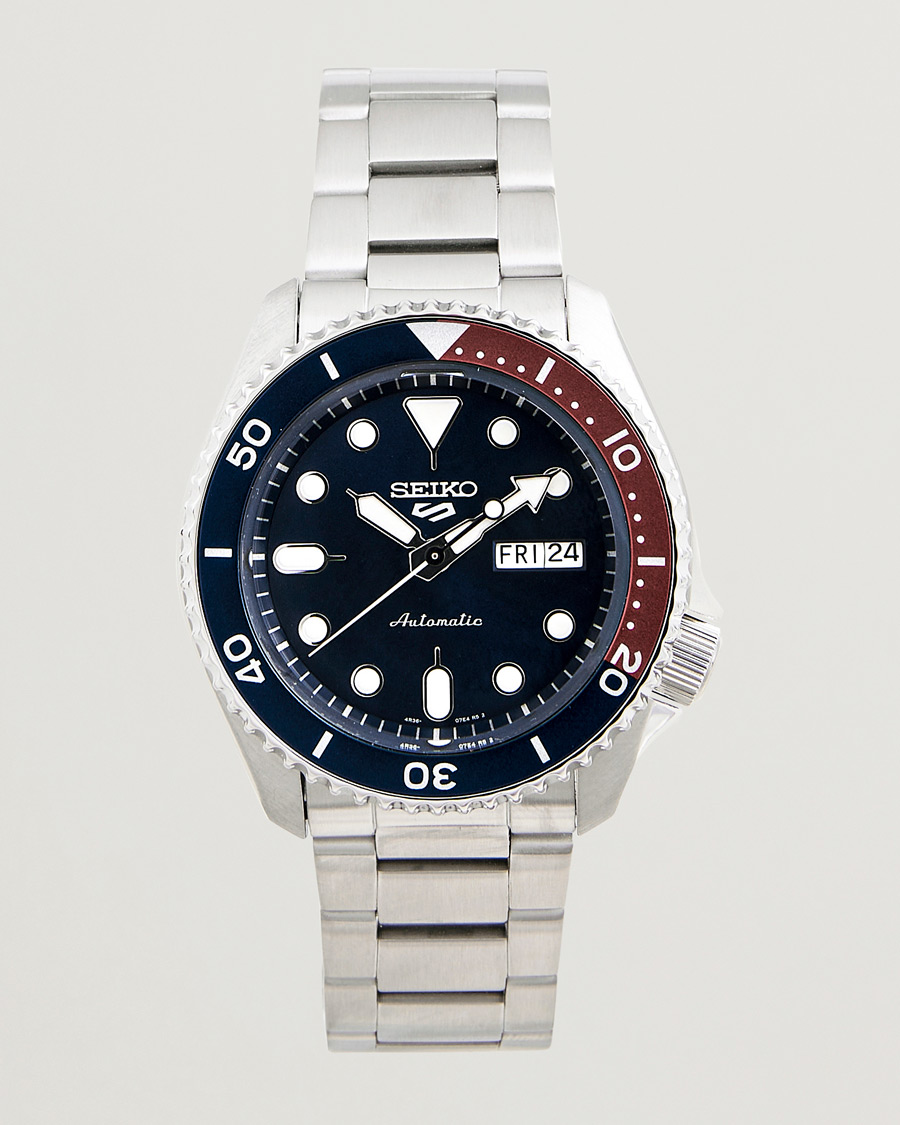 Seiko 5 Sports Automatic Diver Steel 43mm Blue Dial