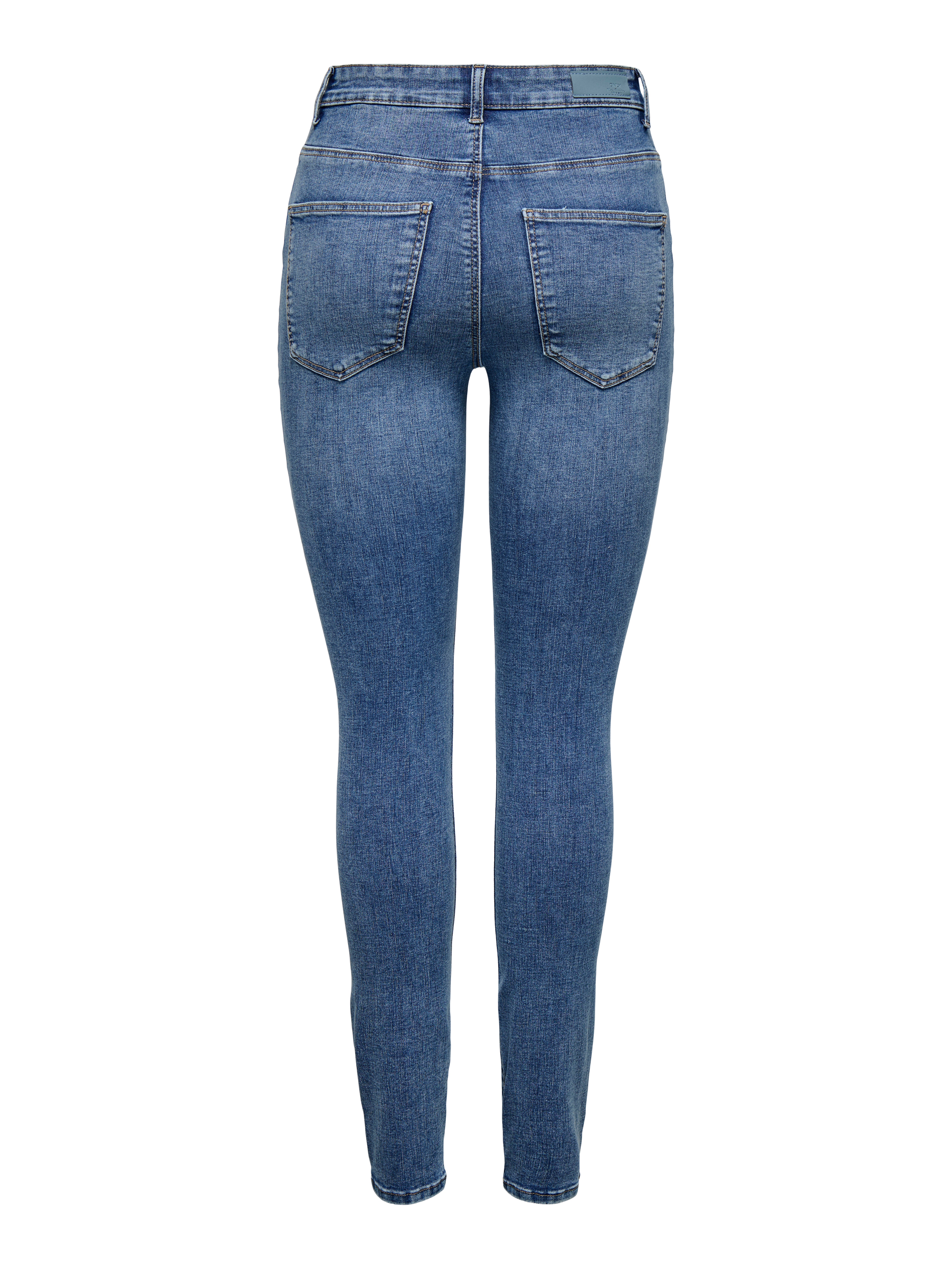 ONLICONIC Hohe Taille Skinny Fit Jeans Medium Blue Denim