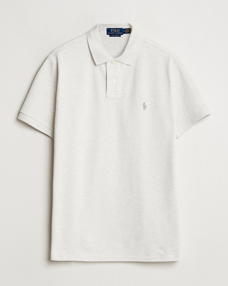 Polo Ralph Lauren Custom Slim Fit Polo Soho Heather