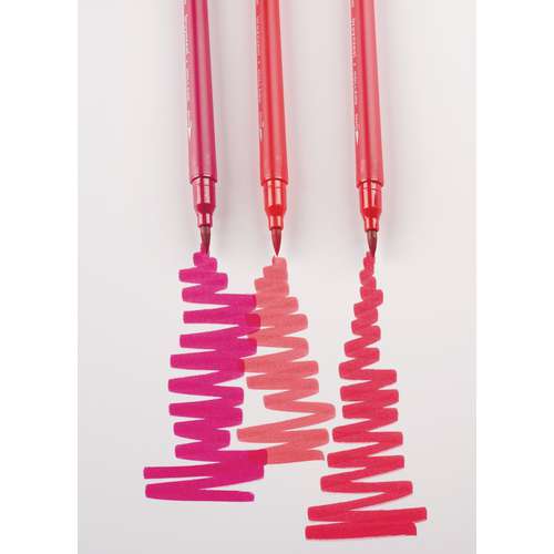 Bruynzeel Creatives Fineliner Brush Pen Sets im Metall-Etui