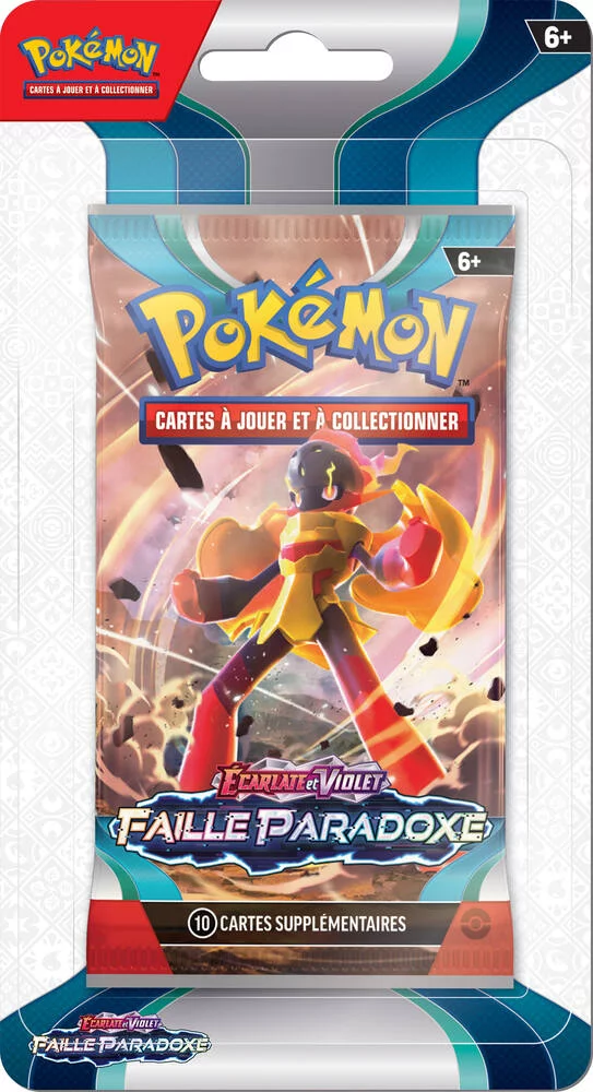 POKEMON - ECARLATE ET VIOLET PORTFOLIO  AVEC BOOSTER FAILLE PARADOXE