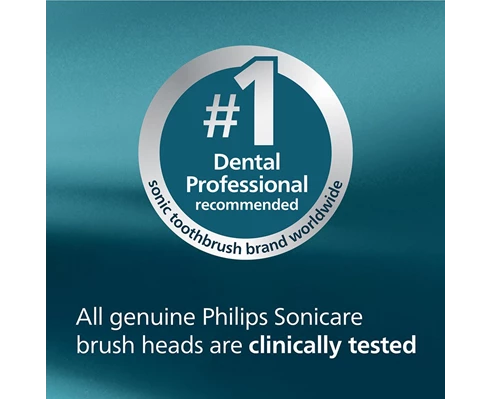 Philips Sonicare Brushhead A3, 2 pack, Black