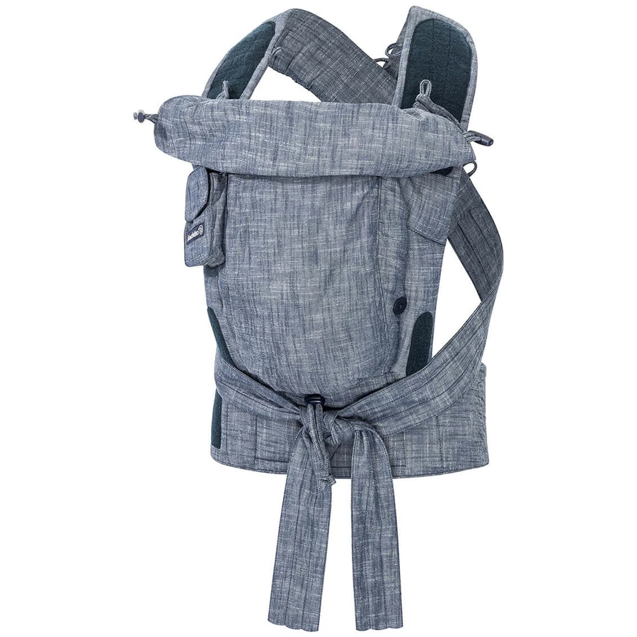 Hoppediz Babytrage Bondolino Plus Popeline One Size Denim
