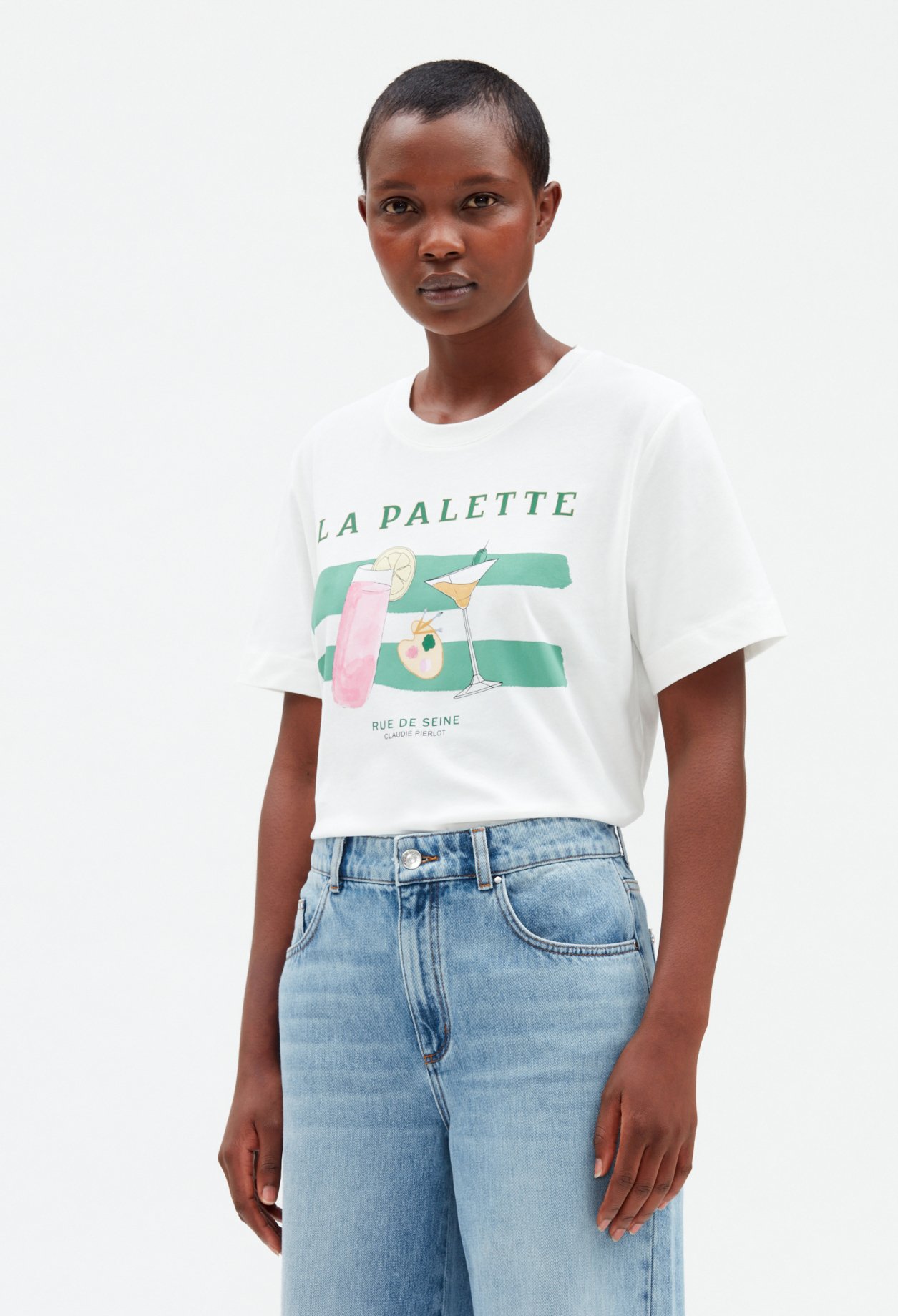 T-shirt La Palette ecru