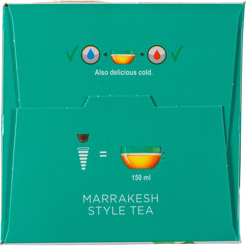 Capsules de thé vert menthe sucré Nescafé Dolce Gusto Marrakech - Boîte de 16