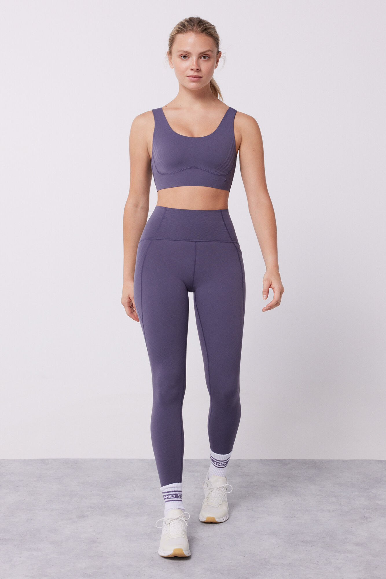 Sutiã esportivo Purple Power Sculpt