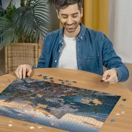 Ravensburger Puzzle - Abends in den Rocky Mountains, 1000 Teile