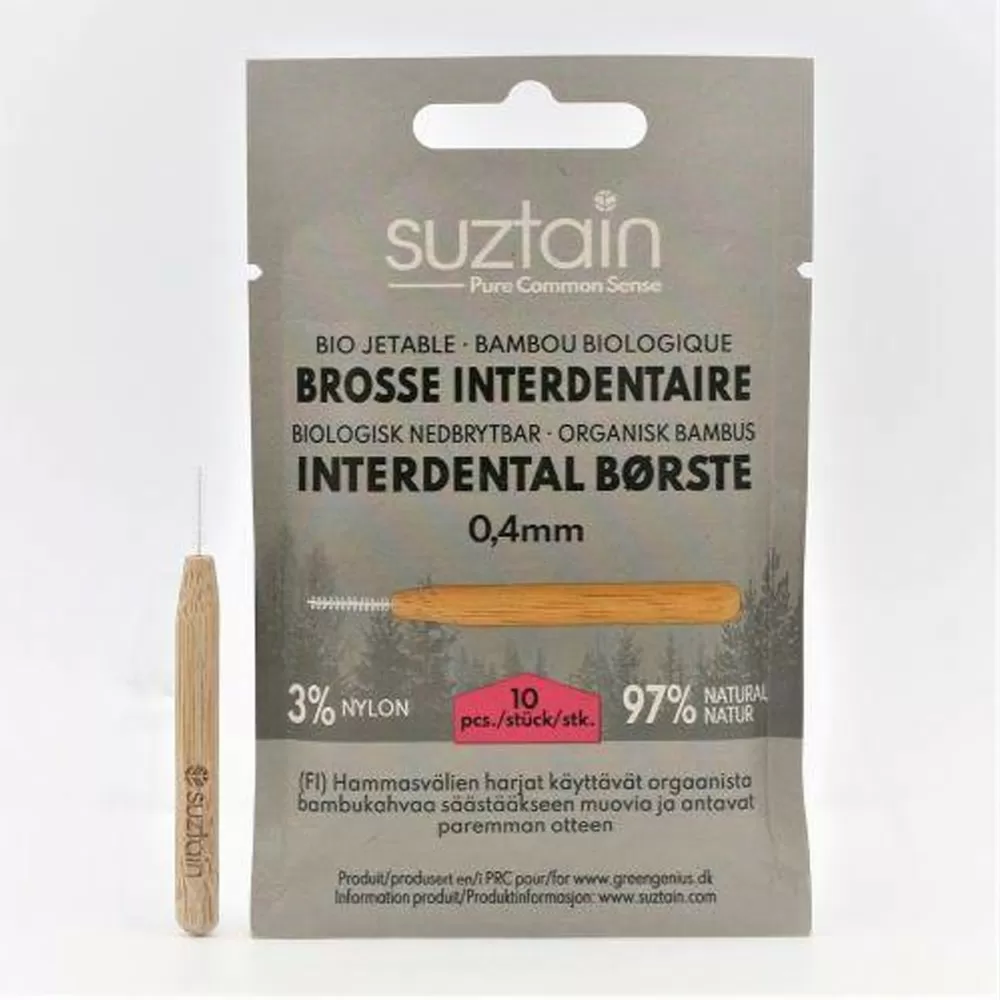 Suztain Mellemrumsbørster 0,4 mm - 10 stk