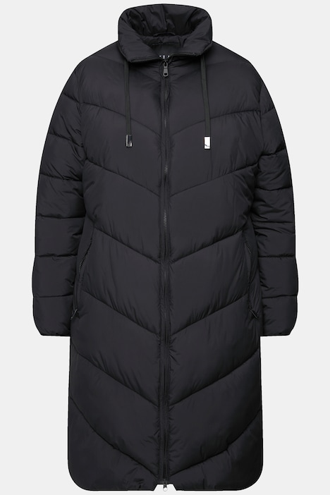 HYPRAR Steppmantel, wasserabweisend, Seiten-Zipper