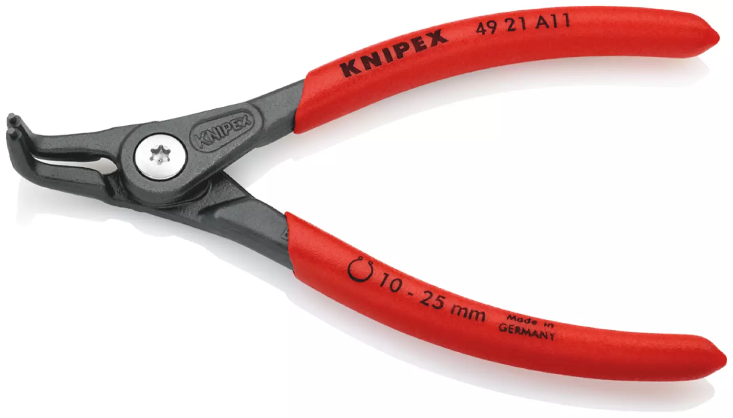 Knipex 4921A11 Precisie Borgveertang voor buitenringen - Assen - 10-25 x 130mm
