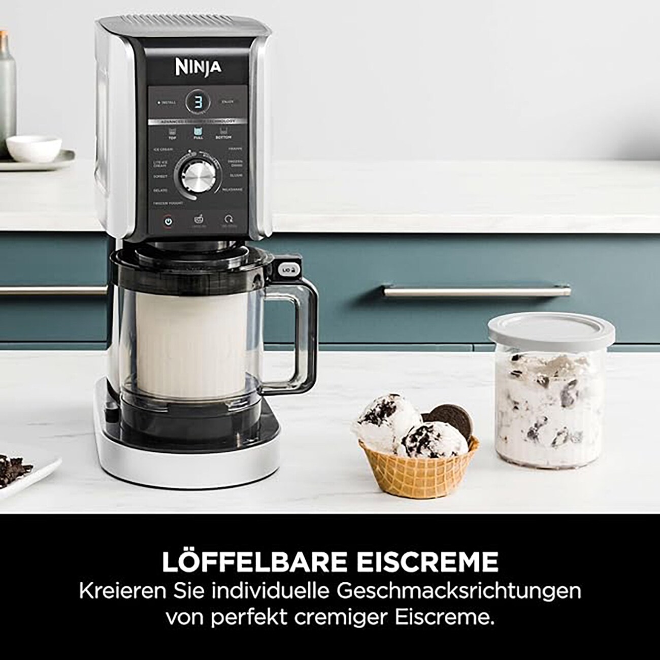 Ninja NC501EU Creami schwarz Eismaschine