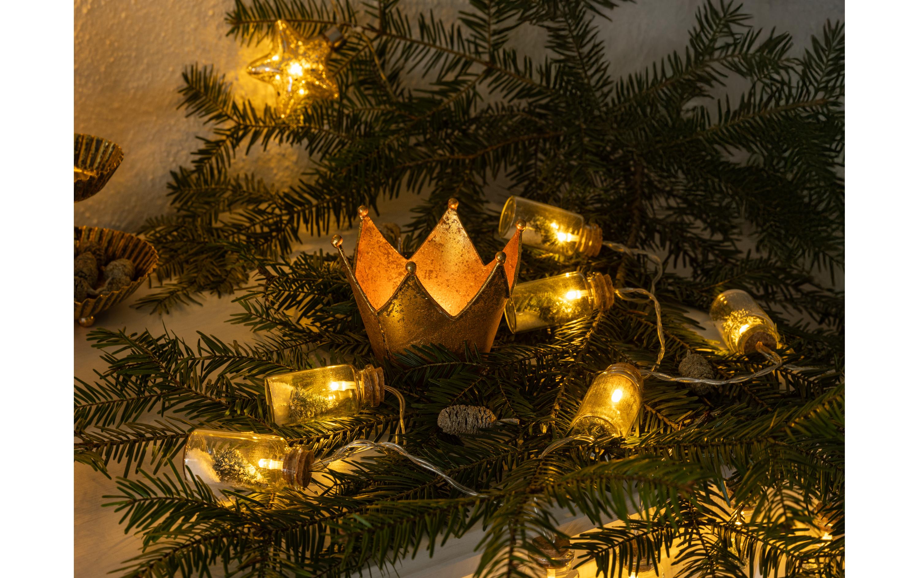LED-Lichterkette Flaschenpost, 135 cmDekorative Weihnachtsbeleuchtung