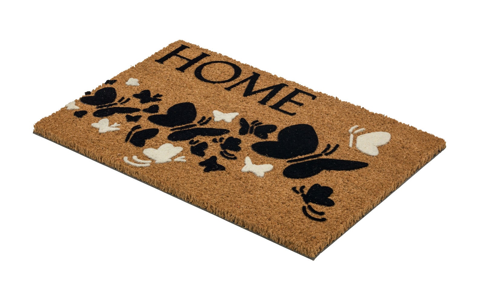 Fußmatte COCO DESIGN SCHMETTERLINGE 40 x 60 cm braun