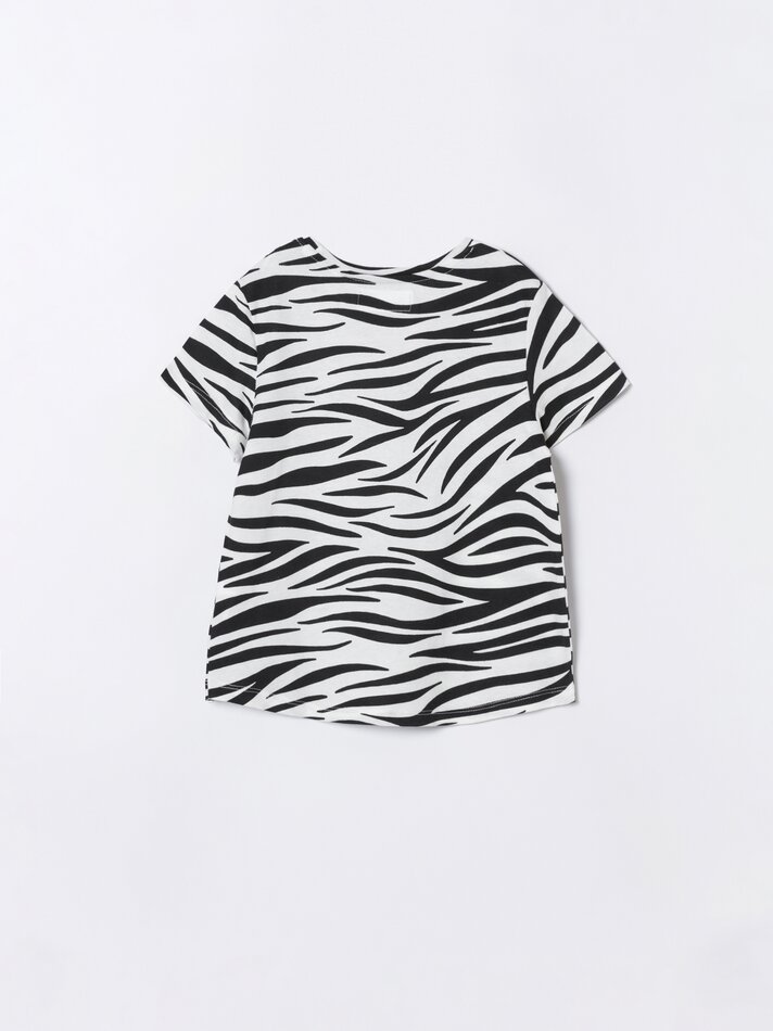Conjunto com 2 camisetas combinando - Verde Pastel