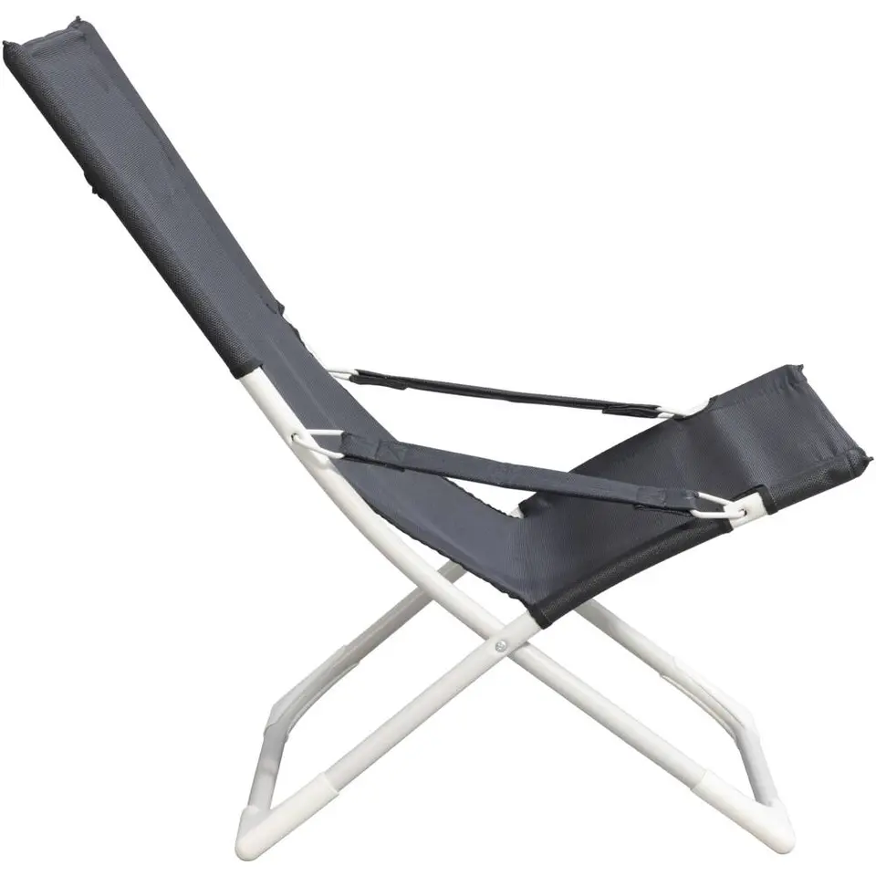 Strandstoel Rimini - antraciet
