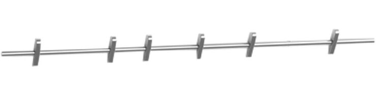Moebe Coat Rack Krom