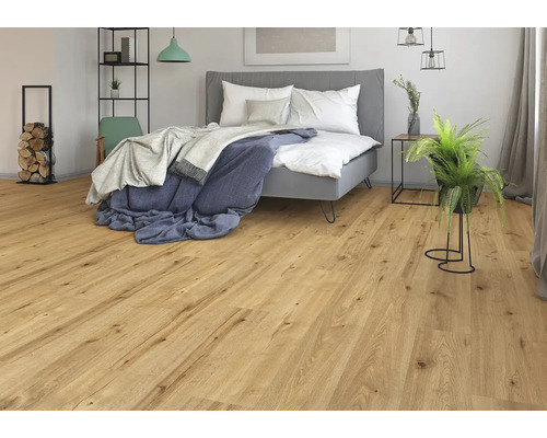Vinylvloer SPC GREEN VINYL Rustiek Eiken Landhuis Plank Klikverbinding 129 cm x 20,3 cm x 4 mm