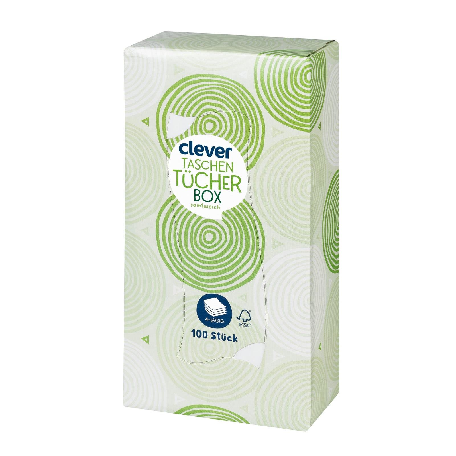 Clever Taschentücher Box