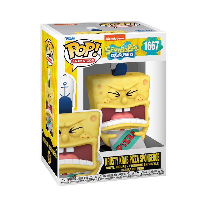 Bob L'Éponge Krusty Krab Pizza - Funko Pop! n°1667  | Bob L'Éponge Funko Pop!