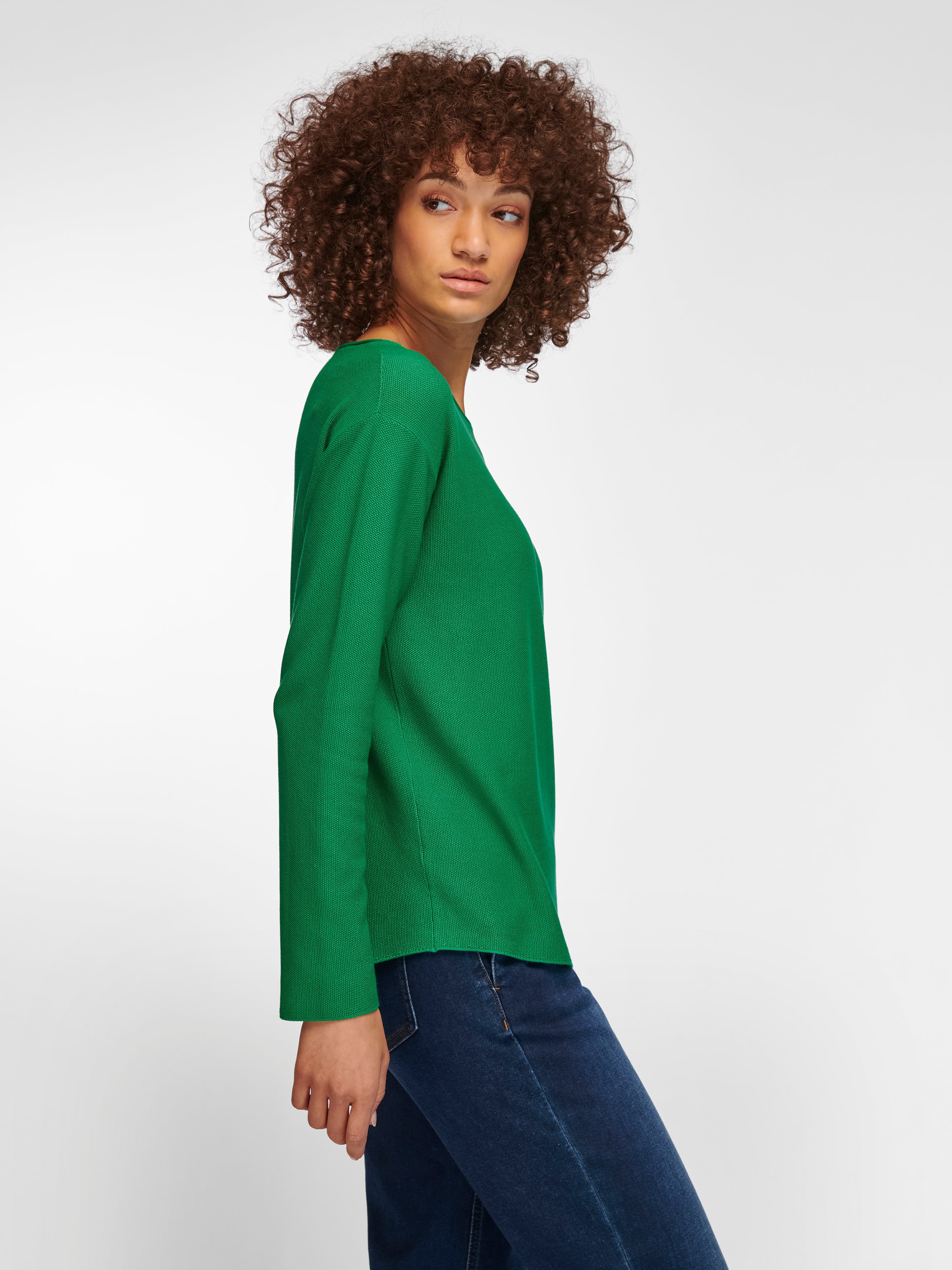 Pullover aus 100% Baumwolle Premium Pima Cotton